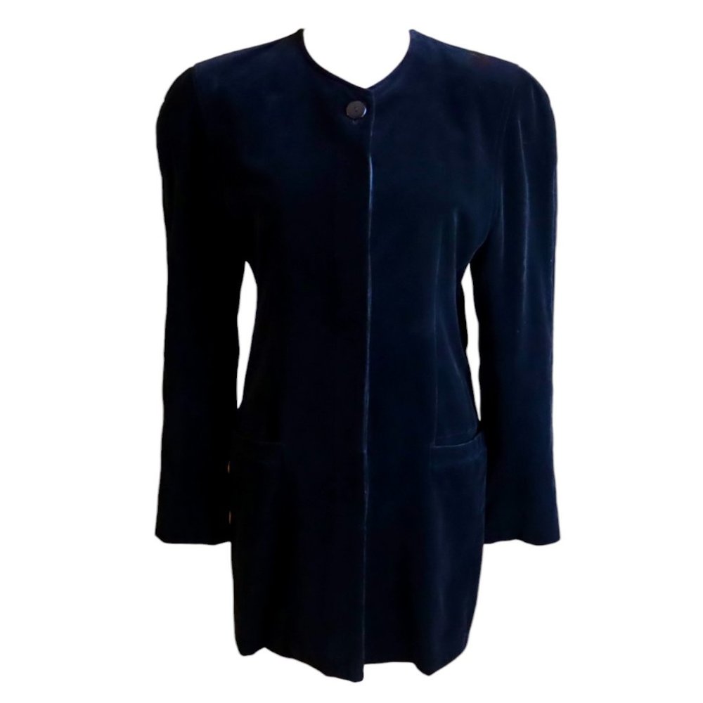 Vintage Escada by Margaretha Ley 1980s Velvet Blazer